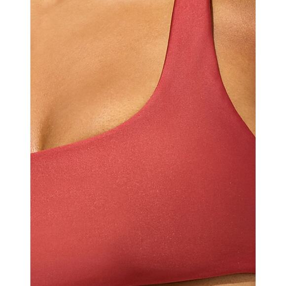 J Crew Scoop Bikini Top Classic Sculpt S Clay Rust NWT Swim CI683 J.Crew - Picture 4 of 6
